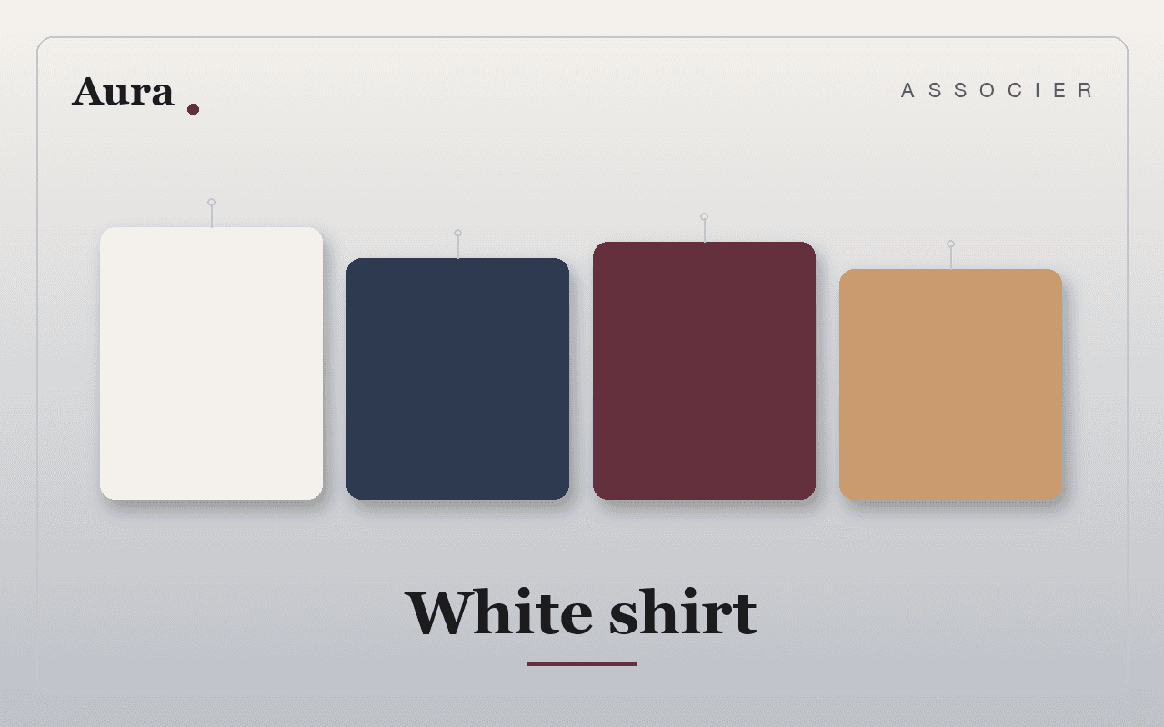 Avec quoi porter une chemise blanche