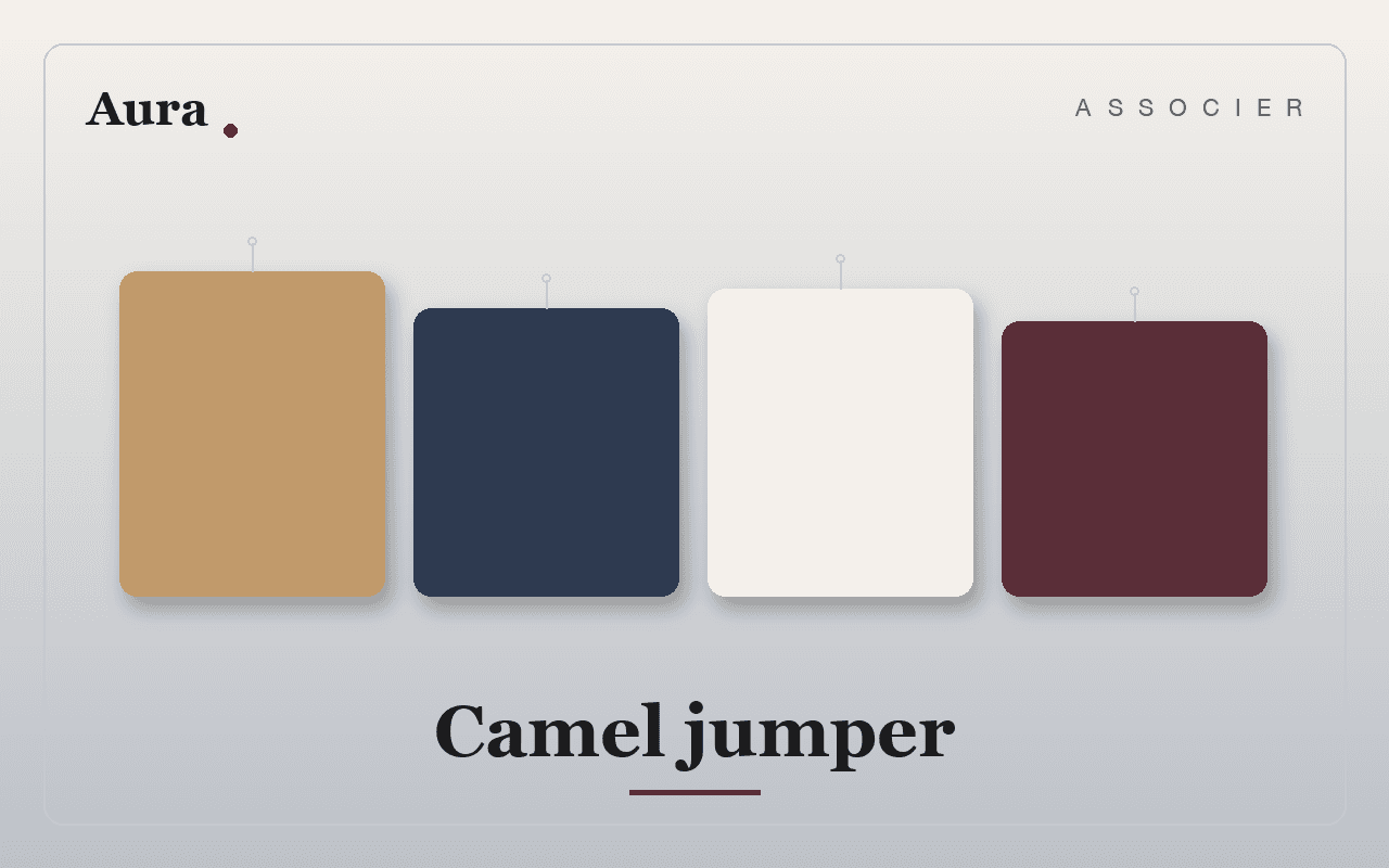 Avec quoi porter un pull camel