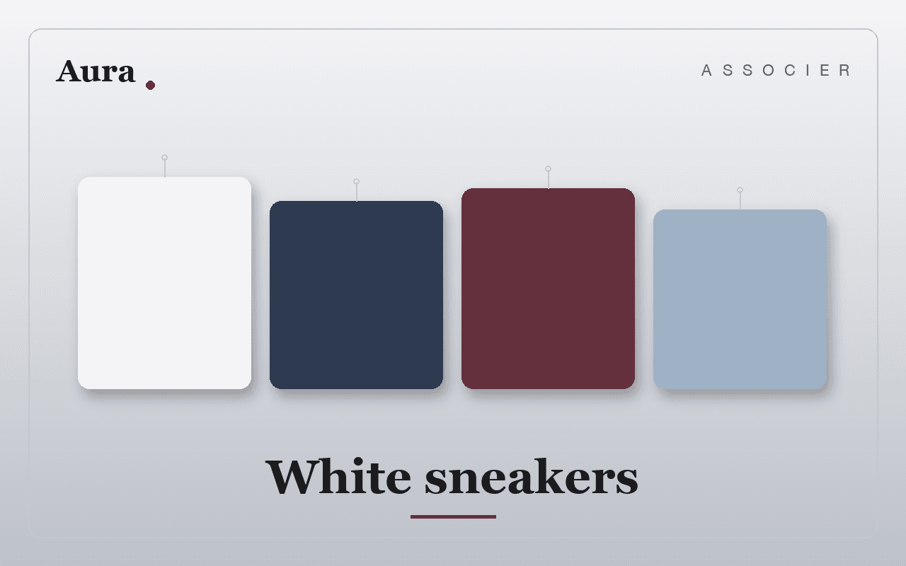 Avec quoi porter des sneakers blanches