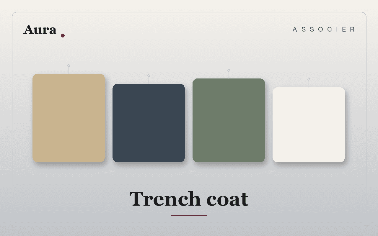 Avec quoi porter un trench